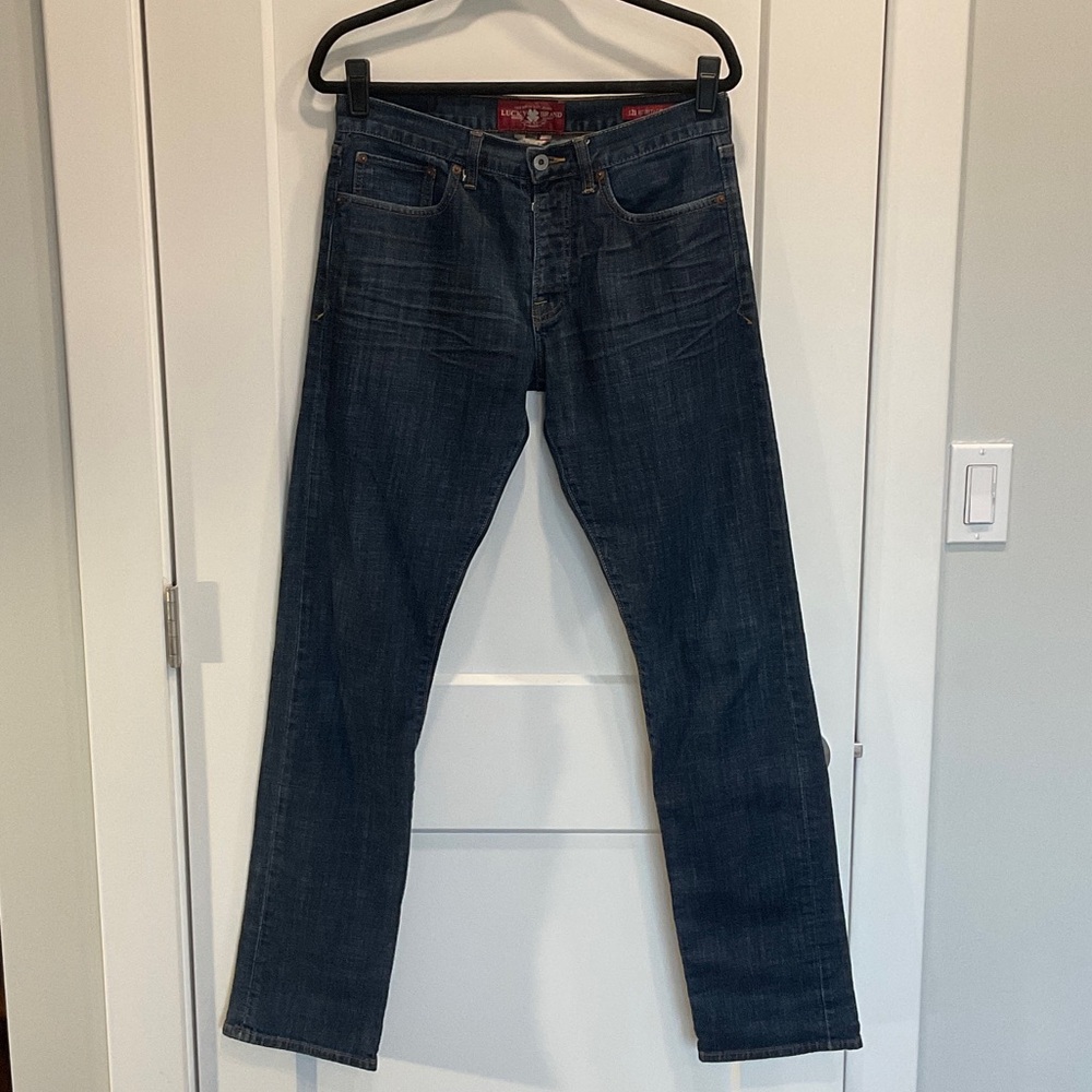 Lucky Brand Dar Blue Men’s Jeans 31W X 34L. 121 Heritage Slim